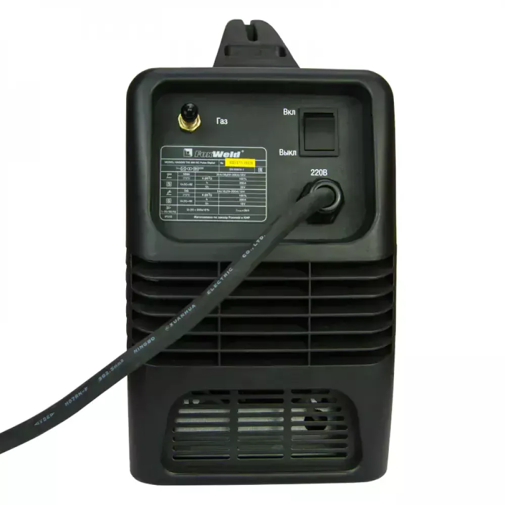 FoxWeld SAGGIO TIG 200 DC Pulse Digital аппарат аргонодуговой сварки 6001
