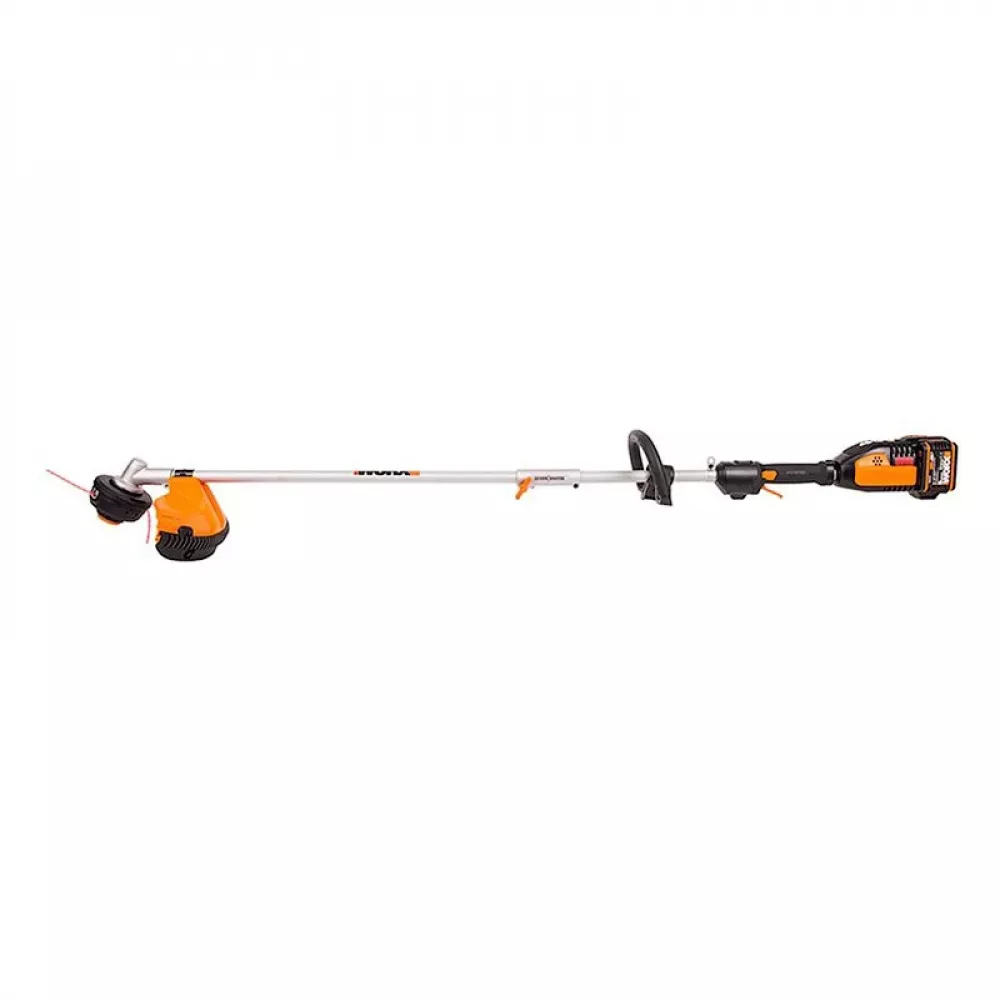 WORX WG186E.1 триммер аккумуляторный (2 x 4 Ач, ЗУ)