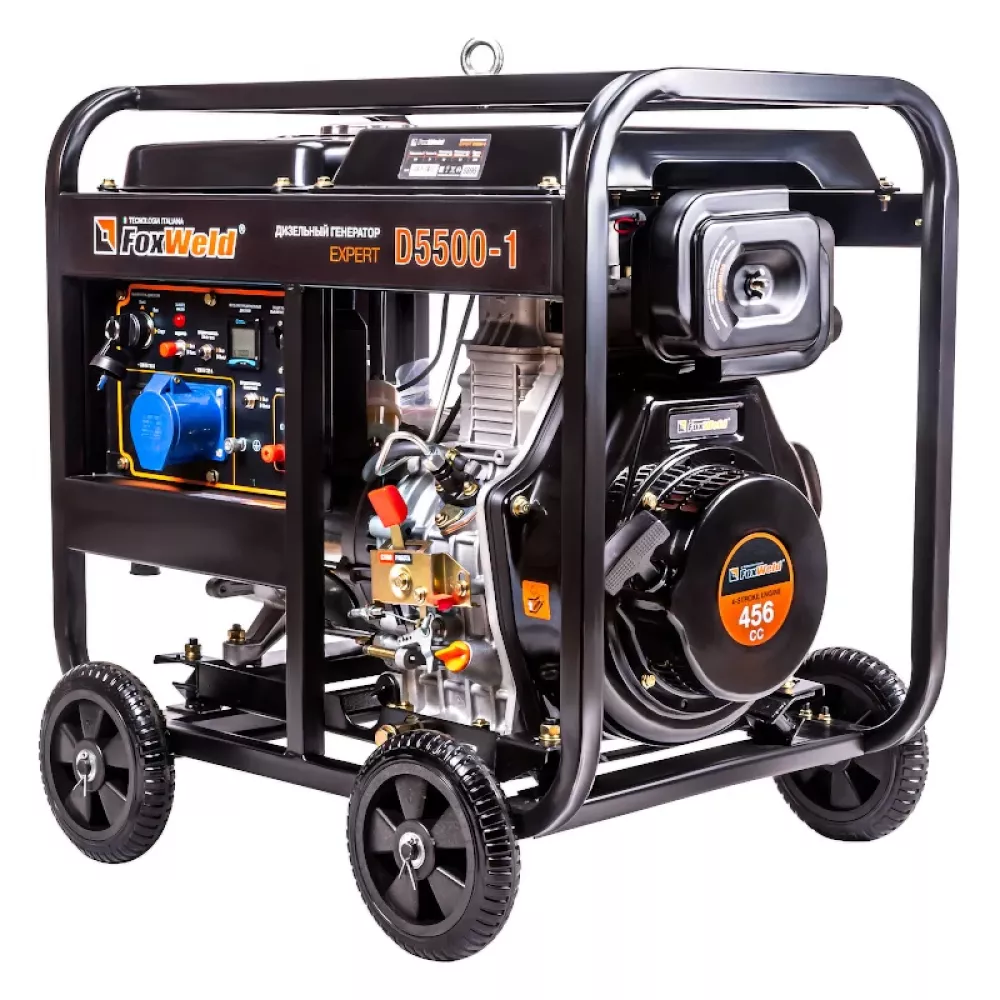 FoxWeld Expert D5500-1 дизельный генератор 8895