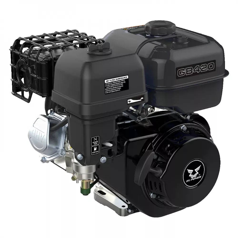 Zongshen GB 420 E L80 бензиновый двигатель 1T90QW422