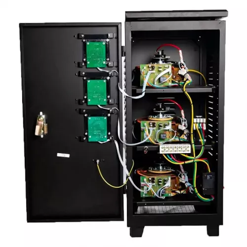 Ресанта АСН-9000/3-ЭМ трехфазный стабилизатор напряжения 63/4/4