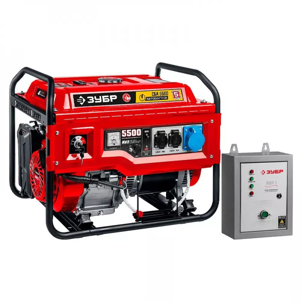 ЗУБР СБА-5500 бензиновый генератор