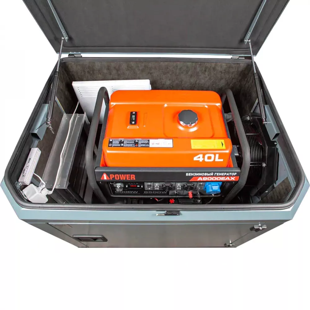 A-iPower A9000EAX бензиновый генератор в кожухе 1200 RAL 7031 УТ-11182384