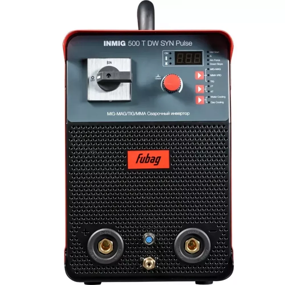 FUBAG INMIG 500T DW SYN PULSE сварочный полуавтомат инверторный с подающим механизмом DRIVE INMIG DW SYN PULSEБО и горелкой FB 550W 31443.5