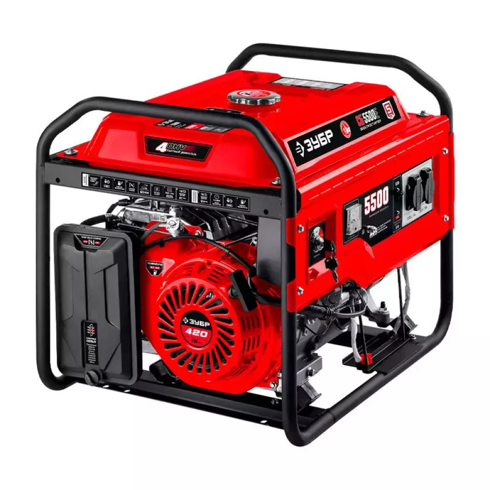ЗУБР СБ-5500Е бензиновый генератор