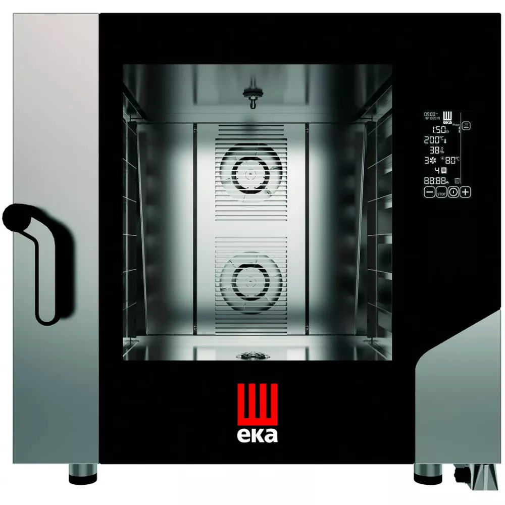 Печь конвекционная электрическая Tecnoeka MKF 664 BM автомойка + термощуп