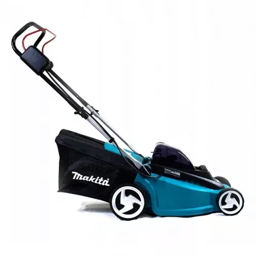 Makita DLM380PM2 аккумуляторная газонокосилка (2 x 4 Ач, ЗУ)