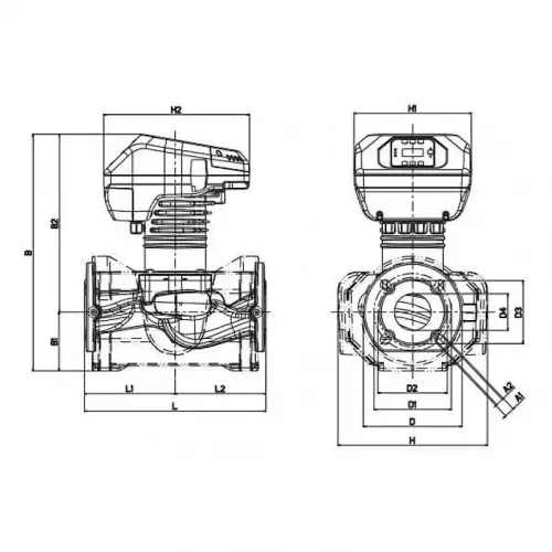 Насос циркуляционный промышленный DAB EVOPLUS B 120/360.80 M, 60150991