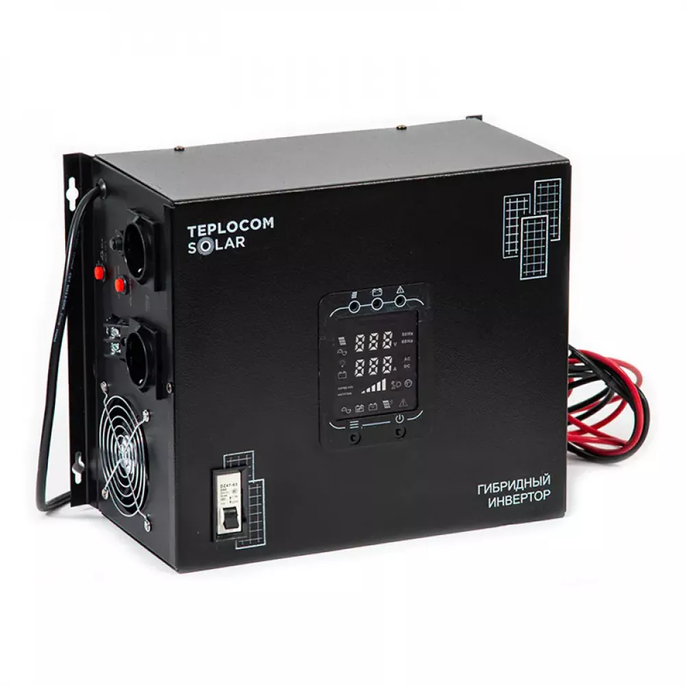 TEPLOCOM Solar 1500, 65Ач источник бесперебойного питания и 2 акб, 12387